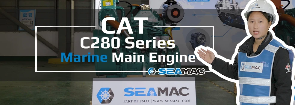 CAT C280 Marine Main Engine Introduction Video