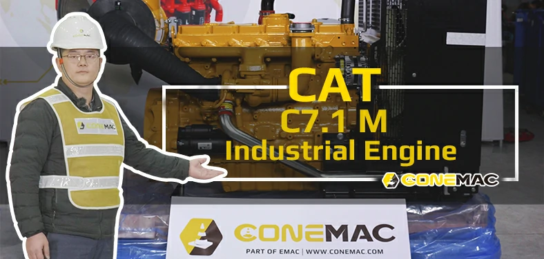 CAT C7.1M Industrial Engine Introduction Video