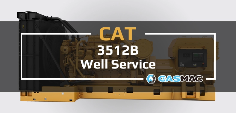 Caterpillar CAT Oil & Gas Engine Well Service 3512B Video